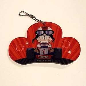 *4 for $20* Mr. Osomatsu-san - Race car - Oversized Acrylic Keychain Strap Clip